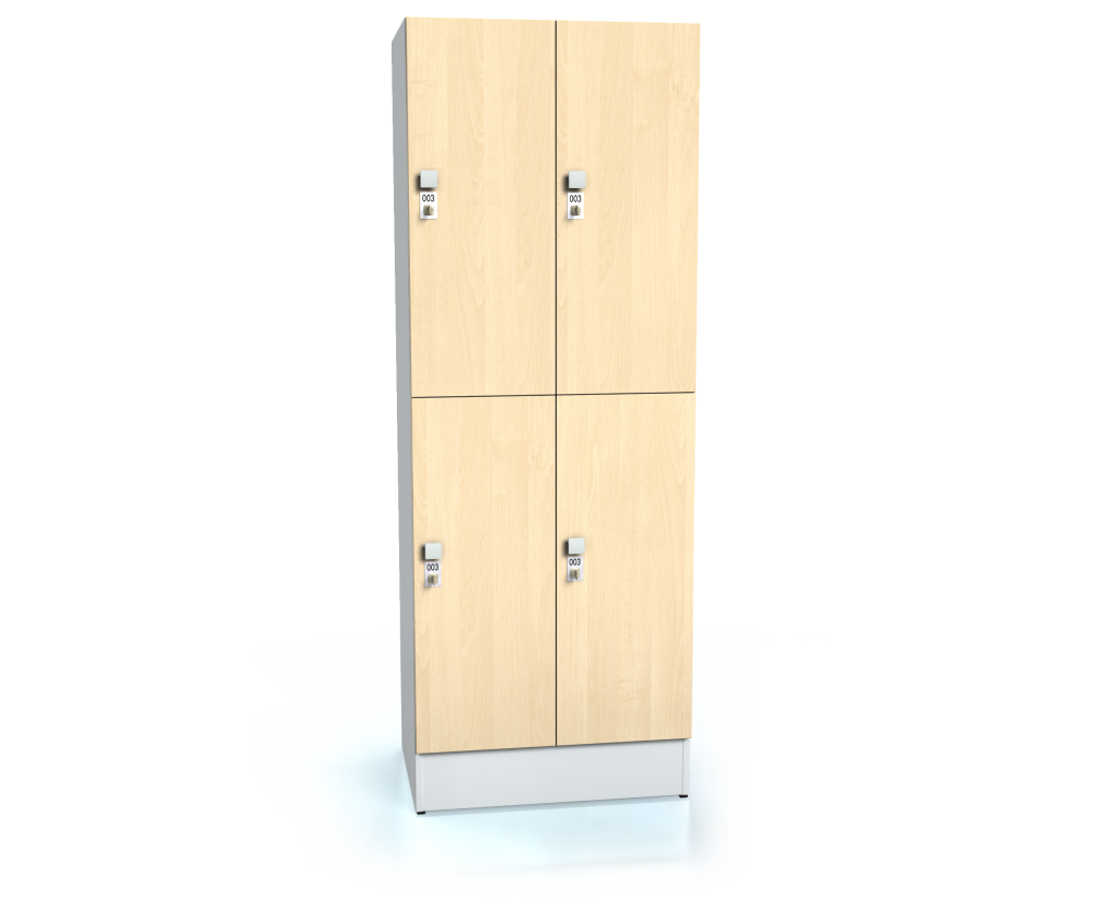 Dělená premium šatní skříňka ALFORT DD 1920 x 700 x 520